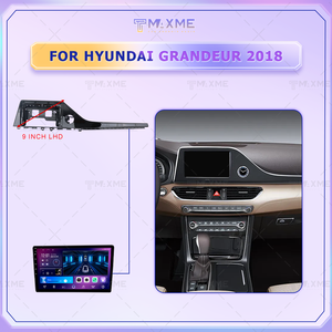 Maisimei precio de fábrica 9 pulgadas coche Android marco negro mate 2018 para <span class=keywords><strong>HYUNDAI</strong></span> GRANDEUR LHD coche DVD Android marco - Product Image 5