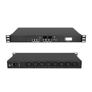 19 pulgadas horizonta vertical/IEC tipo metro rack PDU control remoto inteligente PDU