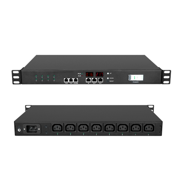 Aluminum IEC France Germany Type Server Clever Pdu with Smart Socket for Data Center