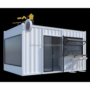 Fushunde Container Mobile in Acciaio di Alta Qualità da 20 Piedi Personalizzato per Caffetteria/Bar per Hotel e Ristoranti - Product Image 6