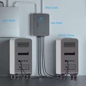 Générateur solaire portable <span class=keywords><strong>Bluetti</strong></span> Système d'énergie solaire hybride 2000 watts 5100wh Station de batterie portable - Product Image 1