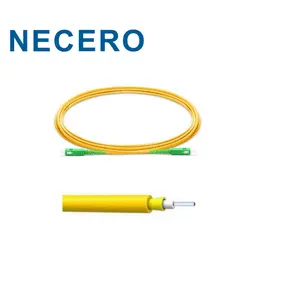 Sc To Sc Patch Cord High Quality Simplex Jumper G652D/G657A SC APC To SC APC 2mm 3mm PVC/LSZH Fiber Optic Patch Cord