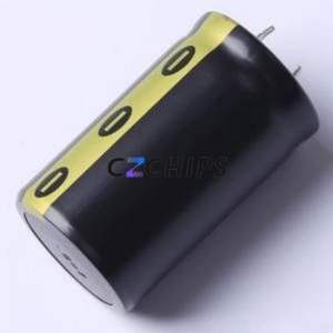 ตัวเก็บประจุแบบอิเล็กโทรไลต์อะลูมิเนียมแบบ Snap-in รุ่น CD294390UF500V173 ชนิด Through hole (THT) ขนาด D30xL50 มม. 390uF 20% 500V 10 มม. - Product Image 2