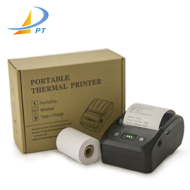Mini Size Mobile 58mm Android Handheld Thermal Printer Wireless BT-581
