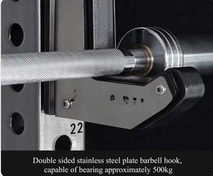 Équipement de fitness professionnel : Machine Smith, Crossover à câbles, Rack à squats, <span class=keywords><strong>Appareil</strong></span> d'entraînement complet pour la <span class=keywords><strong>musculation</strong></span> - Product Image 4