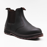 Fujin — bottes de sécurité avec bout en acier sans dentelle, de travail, fabriqué en chine