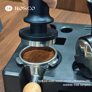 Support de tamper à café carré de style américain en plastique ABS écologique, outil de barista, pour le rejet de la mousse de café, personnalisable - Product Image 4