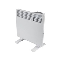 Calentador Convector Independiente Delgado Blanco de Estilo Nórdico Minimalista, Control Táctil Lateral LED, Calefacción por Convección Uniforme y Silenciosa