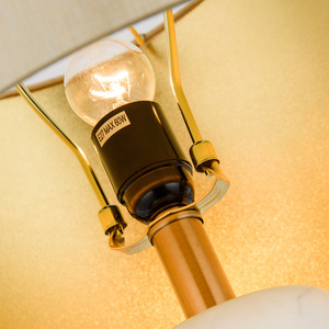 โคมไฟตั้งโต๊ะหินอ่อนโพสต์โมเดิร์นพร้อมไฟ LED E27 สีทอง 220V สำหรับห้องนั่งเล่นสไตล์ยุโรป - Product Image 3