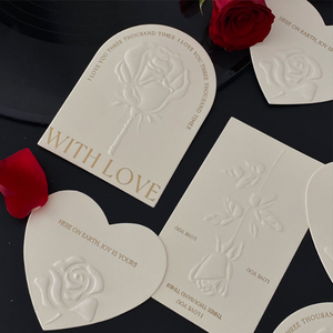 Tarjeta de Visita y Tarjeta de Agradecimiento de Papel de Terciopelo de Algodón de Lujo, Diseño y Grosor Personalizados, con Relieve <span class=keywords><strong>en</strong></span> Dorado - Product Image 3