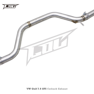 Système d'échappement Valvetronic en acier inoxydable BK pour VW GOLF 7/7.5 MK7/MK7.5 <span class=keywords><strong>GTI</strong></span> 2.0T 2014-2020 Silencieux Catback à tuyaux droits - Product Image 3