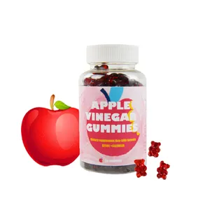 OEM 낮은 설탕 사과 사이다 vinager gummies 체중 감소 거미 곰