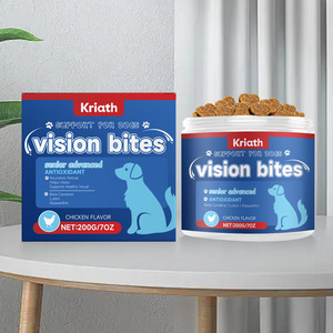 Suplemento <span class=keywords><strong>para</strong></span> la Salud Ocular de <span class=keywords><strong>Perros</strong></span> <span class=keywords><strong>Mayores</strong></span>, Gránulos Suaves con Antioxidantes <span class=keywords><strong>para</strong></span> el Cuidado de los Ojos, Marca OEM Vision Support Bites - Product Image 2