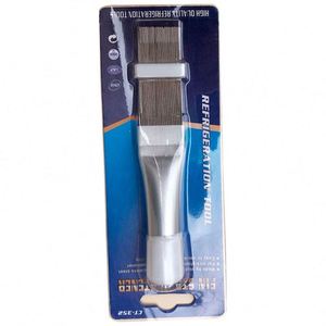 Kit de nettoyage et de réparation pour climatiseur et réfrigérateur : Peigne à ailettes, brosse de nettoyage pour serpentin et évaporateur, outil de réparation de condenseur, en acier inoxydable, cadeau - Product Image 3