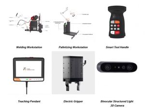 Robot Colaborativo FR10 de 6 Ejes, PLC, 10 kg de Carga Útil, Alcance Efectivo de 1400 mm, Velocidad de 1 m/s, Precisión de 0.02 mm, Controlador Altamente Programable - Product Image 5