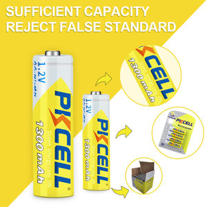 Аккумуляторы PKCELL <span class=keywords><strong>Ni</strong></span>-<span class=keywords><strong>Mh</strong></span> 1,2 В <span class=keywords><strong>Ni</strong></span> <span class=keywords><strong>Mh</strong></span> Aa 2800 мАч Nimh аккумуляторная батарея - Product Image 2