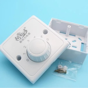 ตัวควบคุมความเร็วพัดลม XinChuangLi 5 ระดับ แบบ 86 สำหรับใช้ในครัวเรือน - Product Image 2