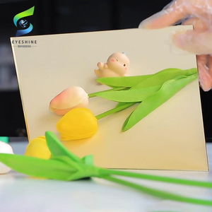 Eyeshine 4 * 8ft 2mm 3mm color plata oro <span class=keywords><strong>espejo</strong></span> acrílico hoja con autoadhesivo - Product Image 4