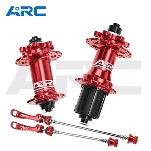 מפעל ישיר MT-006F/R שחור סופר רם ARC MTB רכזות אלומיניום סגסוגת אופניים רכזות מכירה לוהטת 32 חורים אלקטרוני הר-גלגלי אופני רכזת