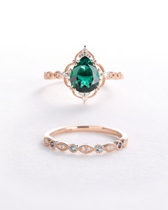 Anillo de Oro con Diamante Cultivado en Laboratorio Certificado por IGI, Corte Excelente, Diseño Único, Anillo de Compromiso y Boda para Mujer, Oro de 14K Premium - Product Image 2