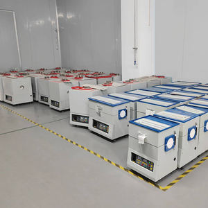 Horno de Tubo de Vacío de 1700C con Tubo de Cuarzo de 100 mm de Diámetro y Sección de Calentamiento de 350 mm - Product Image 5