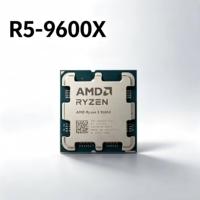 Processeur de bureau AMD Ryzen 5 9600X AM5 Zen5 6 cœurs 12 threads 3,9 GHz de base 5,4 GHz en boost DDR5 en stock