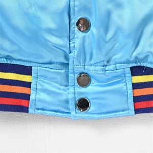 Veste en satin Topshow 100% coton Streetwear Patchwork Broderie Bouton Veste d'hiver Veste à sangle - Product Image 6