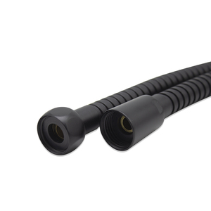 <span class=keywords><strong>Tuyau</strong></span> de <span class=keywords><strong>douche</strong></span> double verrouillage noir mat, écologique, résistant à la pression, sophistiqué, anti-colmatage, durable, pour salle de bain et spa - Product Image 3