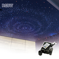 Moteur d'éclairage LED à fibre optique 18W pour salon, bonne durabilité, effet ciel étoilé