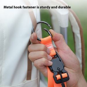 Tragbarer Gepäck gurt Verstellbare Koffer Gürtel Reise zubehör Magnet koffer Schnallen halter Gepäck <span class=keywords><strong>clip</strong></span> - Product Image 5