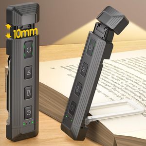 Extendable Book <b>Light</b> 10Mm Adjustable USB <b>Rechargeable</b> LED Reading Lamp With Timer And Sleep Mode For <b>Night</b> Use - Product Image 1