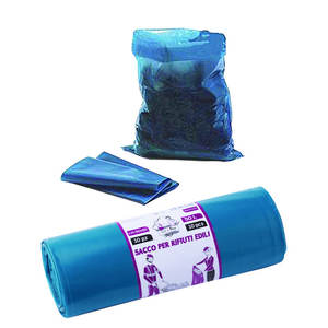 Sacs à déchets de construction bleus 40x40 cm Rouleau de 20 feuilles Pièces de machines de construction dans un emballage blister Poids 1006g - Product Image 2