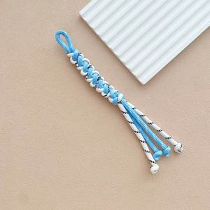 Handmade Woven Multicolor Lightweight <b>Phone</b> Key Wrist Strap <b>Lanyard</b> Keychain Outdoor Anniversary - Product Image 2