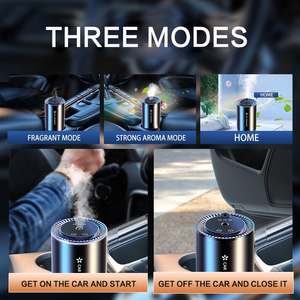 Smart Life Plastic Car Aroma Diffuser App-<b>Controlled</b> Portable <b>USB</b> Power Source Timing Function 51-100mL Capacity Household - Product Image 6