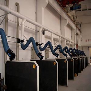 <span class=keywords><strong>Extracteur</strong></span> de fumées de soudage industriel portable à double bras - Product Image 5
