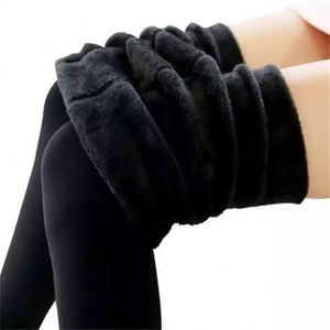 Leggings da donna all'interno di Leggings caldi in pelliccia spessa pantaloni invernali in <span class=keywords><strong>pile</strong></span> da donna Leggings in velluto R1891 - Product Image 1