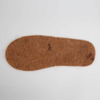 Pantoufle de Massage en Jute naturelle marron écologique, prix d'usine, avec semelle en Fiber de coco et papier imperméable personnalisé