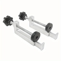 Pince de fixation en T pour rail de guidage de scie à table, type G, pour travail du bois sur établi