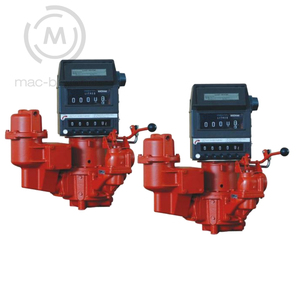 Misuratore di Flusso Rotativo a Palette con Stampante, Misuratore di Flusso d'Olio Preimpostato con Eliminatore d'Aria, Flussometro per Carburante - Product Image 1