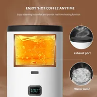 Machine à café portable transfrontalière en plastique, pour capsules, expresso américain et italien, électrique, domestique, petite machine à café chauffante