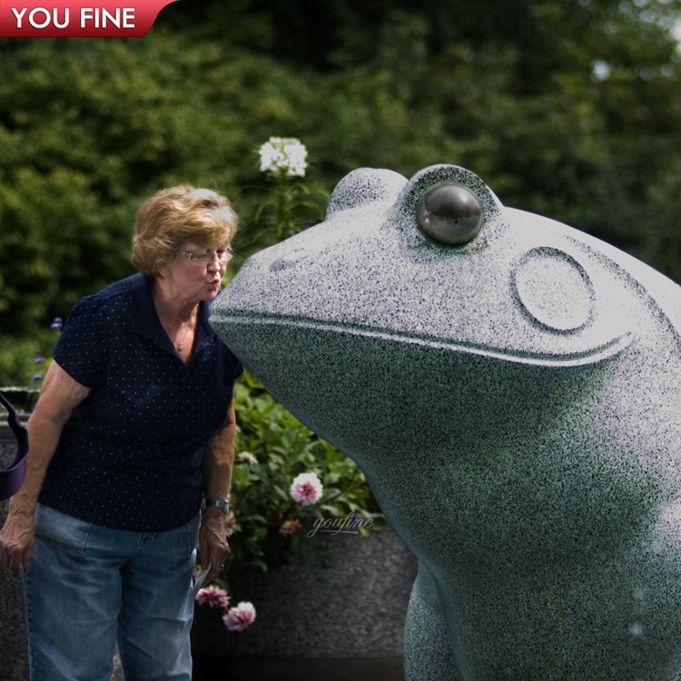 Statue Grenouille Jardin Résine 22cm - Décoration Extérieur Étanché Antigel, Sculpture Animal Réaliste Pour Amoureux Des Animaux