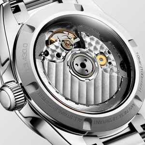 Montre mécanique automatique classique avec lunette sertie de diamants et bracelet en acier inoxydable pour femmes Longinesing - Product Image 6