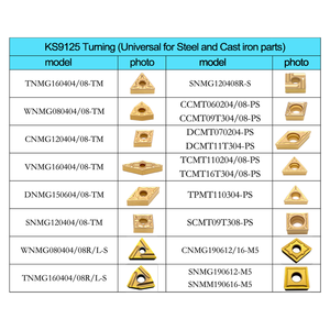 Lame de coupe externe en carbure indexable Triangle TNMG160404 Trigon WNMG080408 pour système d'outillage de support métallique - Product Image 4