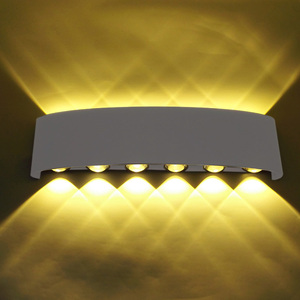 Lampe <span class=keywords><strong>murale</strong></span> linéaire moderne en aluminium pour extérieur, luminaires étanches IP65, éclairage mural extérieur, éclairage mural intérieur - Product Image 3