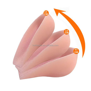 Gel di Silicone tacco coppe altezza di altezza inserti inserti manicotto invisibile altezza aumento soletta, <span class=keywords><strong>2</strong></span>.5CM/3.5CM/4.5CM - Product Image 2