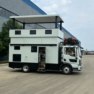 Camioneta HOWO de <span class=keywords><strong>Dos</strong></span> Pisos <span class=keywords><strong>para</strong></span> Expediciones Todoterreno con Balcón en la Azotea, Casa Rodante Móvil de Doble Plataforma <span class=keywords><strong>para</strong></span> Viajes Fuera de la Red - Product Image 5