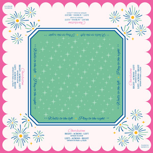 Tapis de Mahjong Thème Golf Américain - Design de terrain de golf vert avec balles et gants de golf, tapis de jeu silencieux antidérapant avec règle de Charleston - Product Image 4