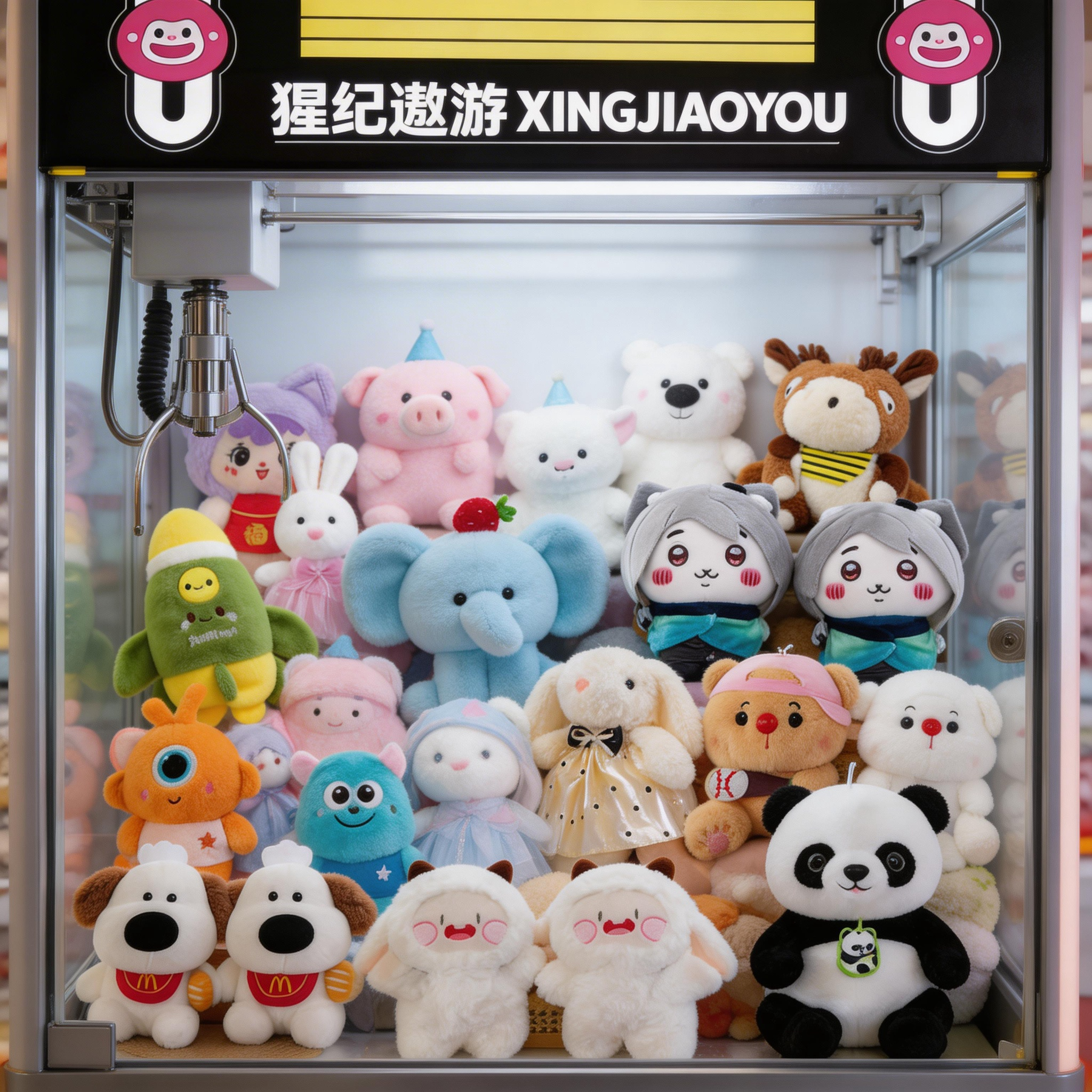 Peluches de 2,5 à 20 cm (contactez-nous pour le catalogue avec plus de 6000 modèles)