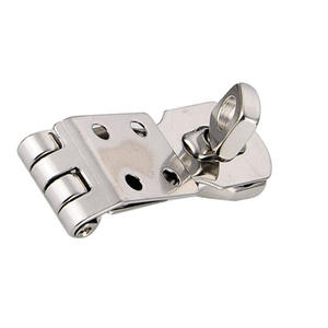 Pestillo de Puerta Plegable de Acero Inoxidable de 67 mm, Cerrojo Empotrado para Construcción de Viviendas y Accesorios para Cabinas de Barcos - Product Image 1