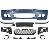 Accessoires de voiture, kit carrosserie pare-chocs avant style M-Tech pour BMW Série 3 E46 1999-2004 |   Ensemble de feux antibrouillard pour pare-chocs MT Sport